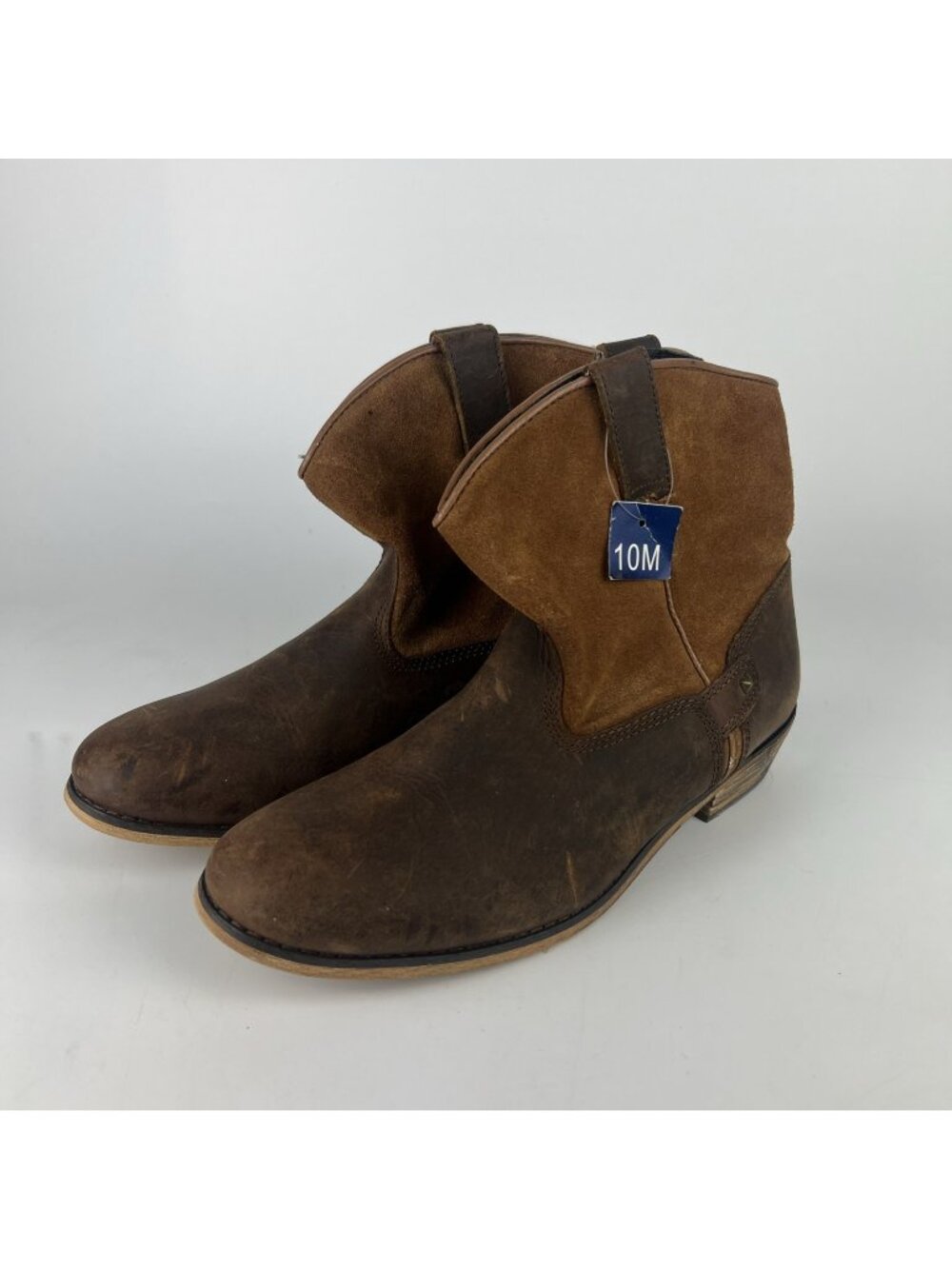 Santa Fe Boot Co SFW1217 Women's Brown Low Shaft Western Boots Size 10M NWT